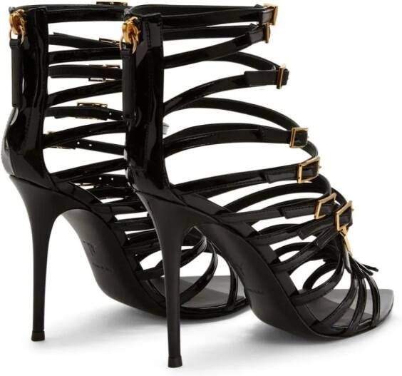 Giuseppe Zanotti Intriigo Punk sandalen met bandjes Zwart