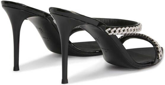 Giuseppe Zanotti Intriigo sandalen Zwart