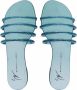 Giuseppe Zanotti Iride slippers verfraaid met kristallen Blauw - Thumbnail 3