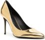 Giuseppe Zanotti Pumps met metallic afwerking Goud - Thumbnail 2