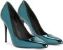 Giuseppe Zanotti Jayke lakleren pumps Groen - Thumbnail 2