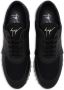 Giuseppe Zanotti Jimi Running leren sneakers Zwart - Thumbnail 4