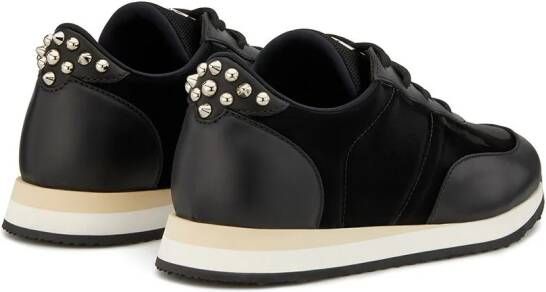 Giuseppe Zanotti Jimi sneakers met studs Zwart