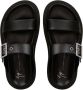 Giuseppe Zanotti Jolanda leren slippers Zwart - Thumbnail 4