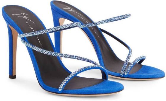 Giuseppe Zanotti Julianne sandalen met bandjes Blauw