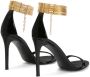 Giuseppe Zanotti Kay leren sandalen Zwart - Thumbnail 3