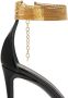 Giuseppe Zanotti Kay leren sandalen Zwart - Thumbnail 4