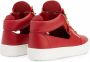 Giuseppe Zanotti Kriss high-top sneakers Rood - Thumbnail 3