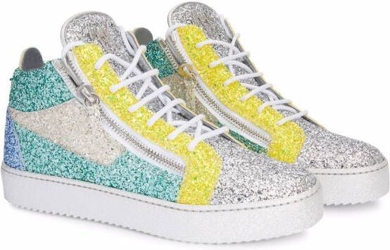 Giuseppe Zanotti Kriss high-top sneakers Veelkleurig