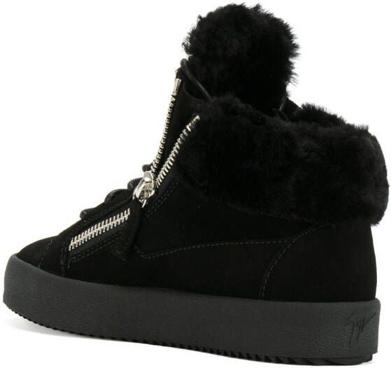 Giuseppe Zanotti Kriss mid-top sneakers Zwart