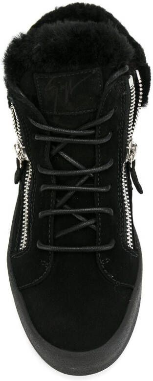 Giuseppe Zanotti Kriss mid-top sneakers Zwart