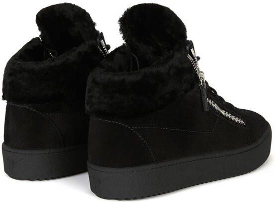 Giuseppe Zanotti Kriss mid-top sneakers Zwart