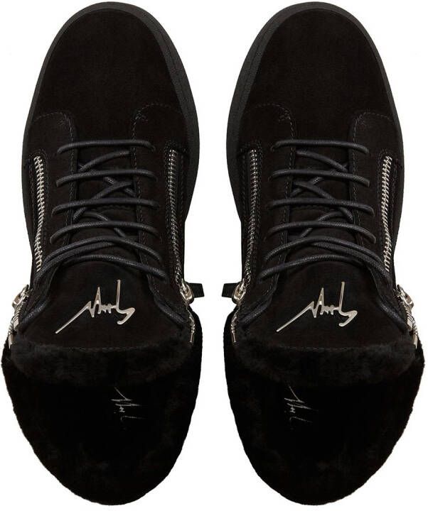 Giuseppe Zanotti Kriss mid-top sneakers Zwart