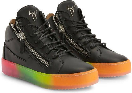 Giuseppe Zanotti Kriss mid-top sneakers Zwart