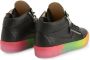 Giuseppe Zanotti Kriss mid-top sneakers Zwart - Thumbnail 3