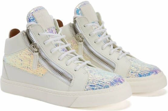 Giuseppe Zanotti Kriss sneakers met veters Wit