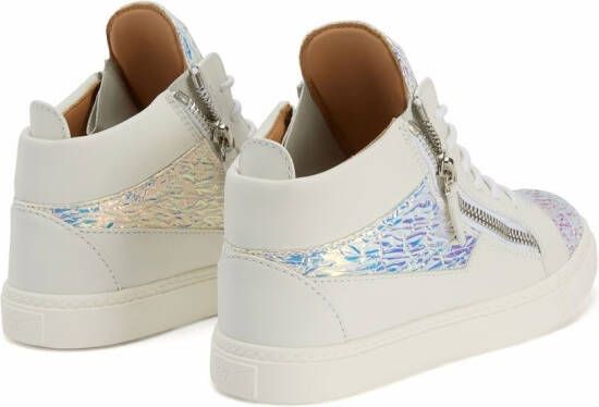 Giuseppe Zanotti Kriss sneakers met veters Wit