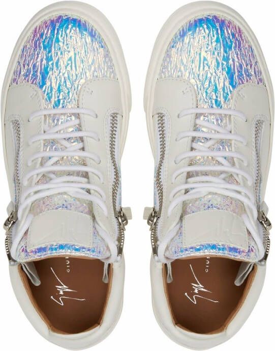 Giuseppe Zanotti Kriss sneakers met veters Wit