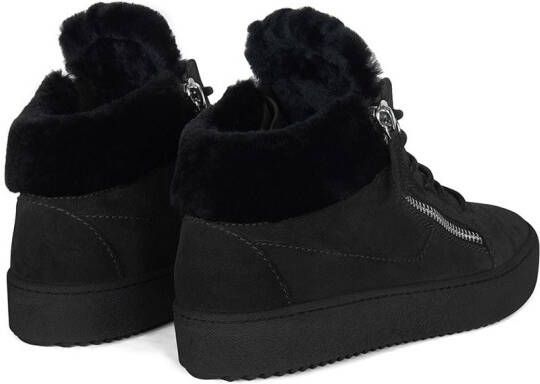 Giuseppe Zanotti Kriss Winter mid-top sneakers Zwart