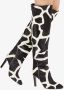 Giuseppe Zanotti Laarzen met giraffe print Zwart - Thumbnail 5