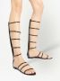 Giuseppe Zanotti Gladiator leren sandalen Zwart - Thumbnail 4