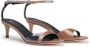 Giuseppe Zanotti Leeah Cystal satijnen sandalen Roze - Thumbnail 2