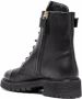 Giuseppe Zanotti Leren combat boots Zwart - Thumbnail 3