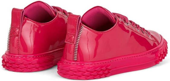 Giuseppe Zanotti Leren sneakers Roze