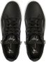 Giuseppe Zanotti Leren sneakers Zwart - Thumbnail 4