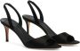 Giuseppe Zanotti Lilibeth 105 mm suède sandalen Zwart - Thumbnail 2