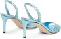 Giuseppe Zanotti Lilibeth leren slingback sandalen Blauw - Thumbnail 3