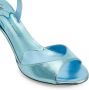 Giuseppe Zanotti Lilibeth leren slingback sandalen Blauw - Thumbnail 4