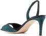 Giuseppe Zanotti Lilibeth leren slingback sandalen Blauw - Thumbnail 3