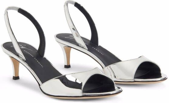 Giuseppe Zanotti Lilibeth sandalen Zilver