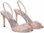 Giuseppe Zanotti Lilibeth Starlight slingback sandalen dames suède Furs & SkinsFurs & Skins 35 Roze - Thumbnail 2