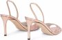 Giuseppe Zanotti Lilibeth Starlight slingback sandalen dames suède Furs & SkinsFurs & Skins 35 Roze - Thumbnail 3