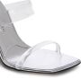 Giuseppe Zanotti Lilii Borea sandalen met sleehak Zilver - Thumbnail 4