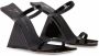 Giuseppe Zanotti Lilii Borea sandalen met sleehak Zwart - Thumbnail 2