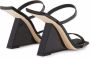 Giuseppe Zanotti Lilii Borea sandalen met sleehak Zwart - Thumbnail 3