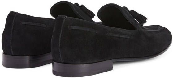 Giuseppe Zanotti Loafers met kwastje Zwart