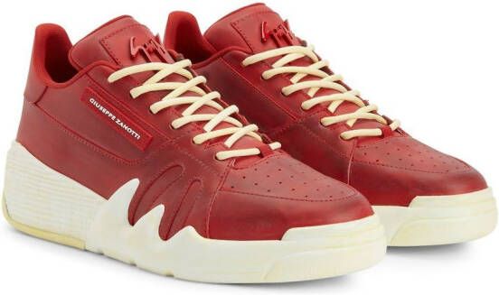 Giuseppe Zanotti Low-top sneakers Rood