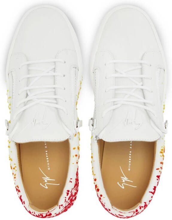 Giuseppe Zanotti Low-top sneakers Wit