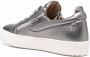 Giuseppe Zanotti Low-top sneakers Zilver - Thumbnail 3