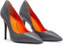 Giuseppe Zanotti Lucrezia leren pumps Grijs - Thumbnail 2