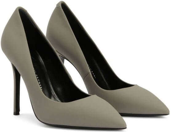 Giuseppe Zanotti Lucrezia pumps met puntige neus Grijs