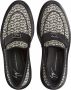 Giuseppe Zanotti Malick loafers met monogram Zwart - Thumbnail 4