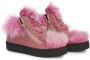 Giuseppe Zanotti Marlena Winter mid-top sneakers Roze - Thumbnail 2