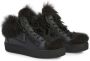 Giuseppe Zanotti Marlena Winter mid-top sneakers Zwart - Thumbnail 2