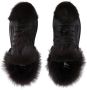 Giuseppe Zanotti Marlena Winter mid-top sneakers Zwart - Thumbnail 4