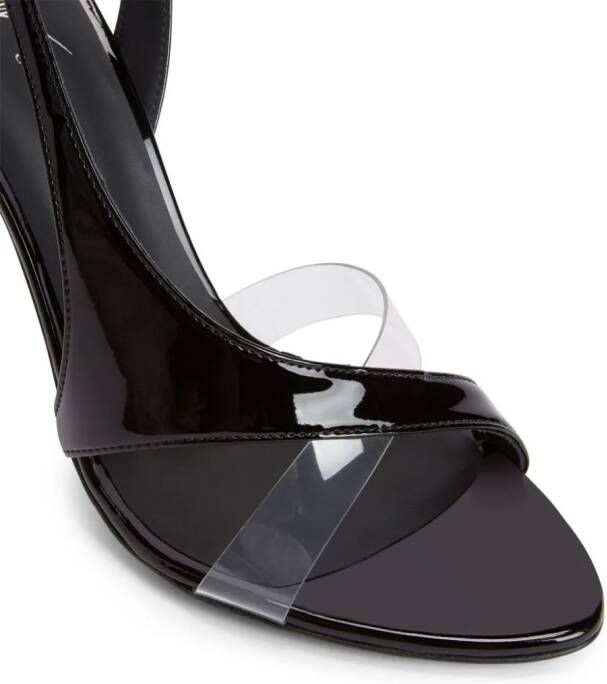 Giuseppe Zanotti Slingback sandalen Zwart